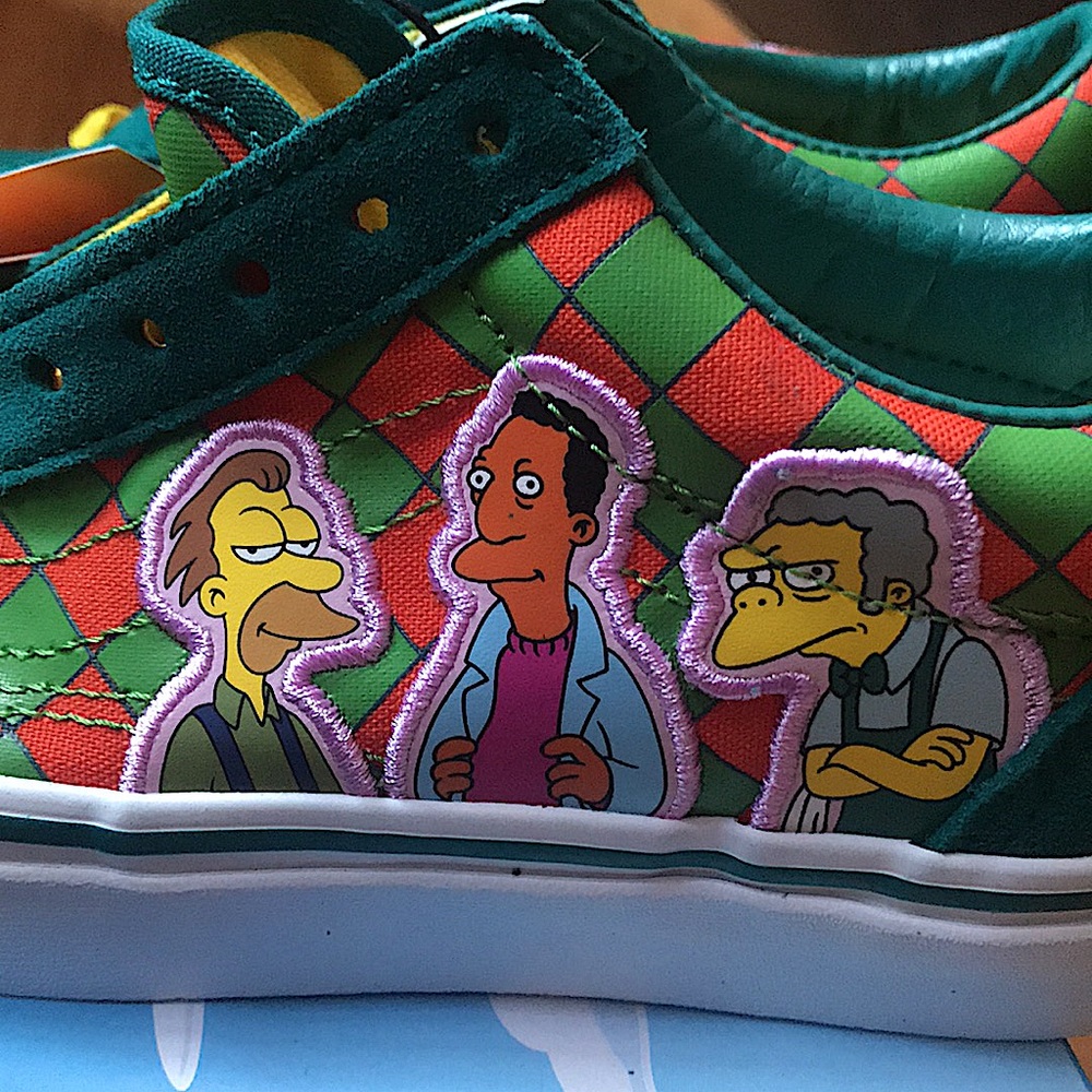 Vans x The Simpsons Moe’s Diner Old Skools NIB - Picture 3 of 8